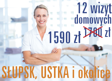 Rehabilitacja domowa - pakiet 12x w promocyjnej cenie na powitanie dla mieszkańców Słupska, Ustki i okolic