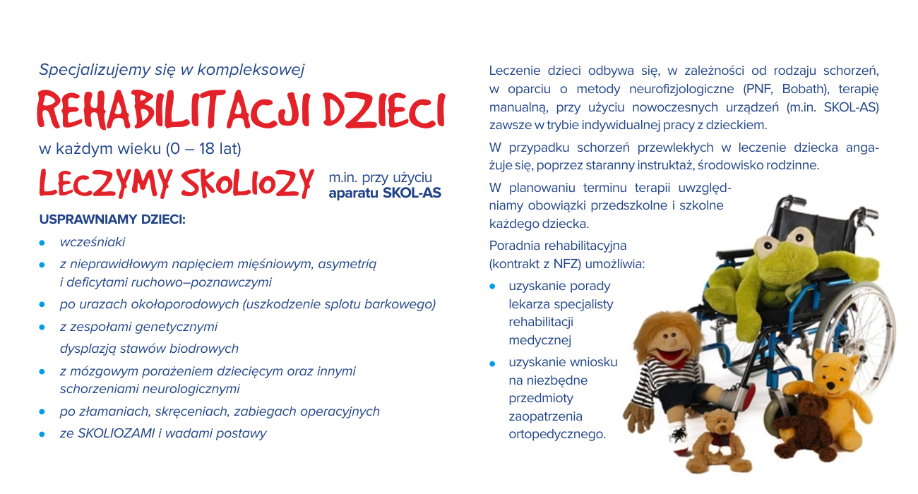 rehabilitacja dzieci