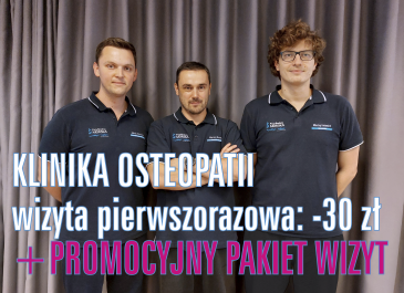 Wakacyjna promocja w Klinice Osteopatii + PROMOCYJNE PAKIETY