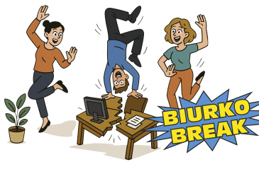 Pracujesz przy komputerze, prowadzisz siedzący tryb życia? BIURKO BREAK jest dla Ciebie!